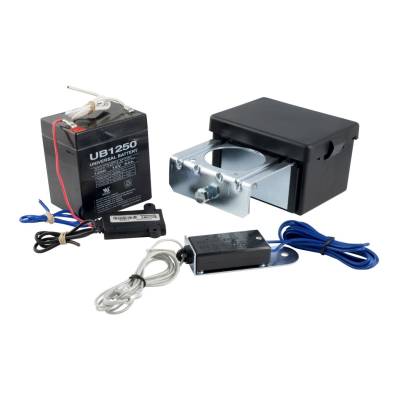 CURT - CURT Mfg 52028  Soft-Trac II Breakaway System - Includes battery case with mounting bracket, 12V sealed, rechargeable battery, nylon breakaway switch and battery charger