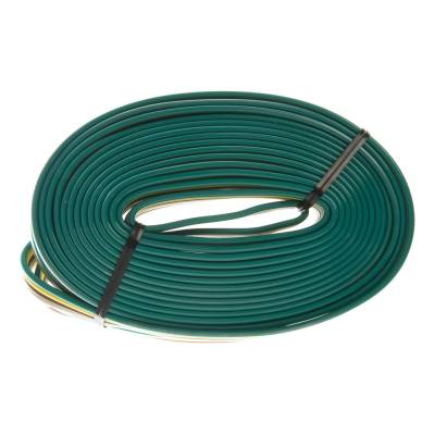 CURT - CURT Mfg 57001 Wiring Wiring - 4-wire spool (green, yellow, brown, white)