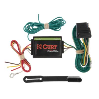 CURT - CURT Mfg 55130  Taillight Converter - Adapts vehicles with separate turn and stop lights (3-wire) to standard trailer light wiring (2-wire system)