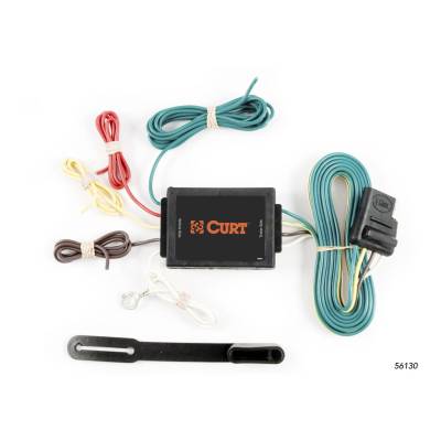 CURT - CURT Mfg 56132  Taillight Converter - Adapts vehicles with separate turn and stop lights (3-wire) to standard trailer light wiring (2-wire system) -- Boxed (30 Bulk)
