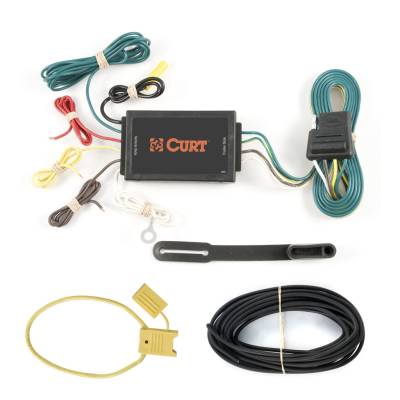 CURT - CURT Mfg 59187  Taillight Converter - Adapts vehicles with separate turn and stop lights (3-wire) to standard trailer light wiring (2-wire system)