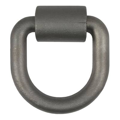 CURT - CURT Mfg 83760  Forged D-Ring/Brackets - 3/4 IN Forged D-Ring w/ Weld-On Bracket