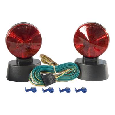 CURT - CURT Mfg 53200  Magnetic Base Towing Light - Auxiliary magnetic towing lights