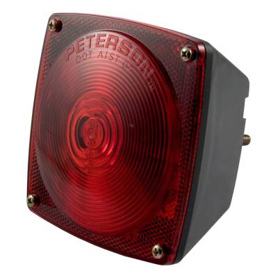 CURT - CURT Mfg 53441  Combination Light - Red with license plate illumination