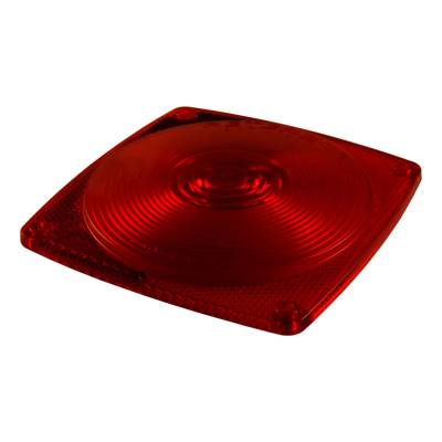 CURT - CURT Mfg 53445  Combination Light - Red rear replacement lens