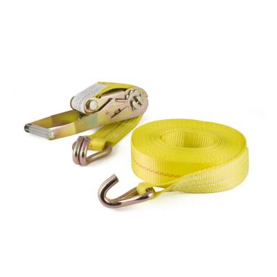 CURT - CURT Mfg 83049  Ratchet Strap - 2 IN x 24 FT strap with J-hook