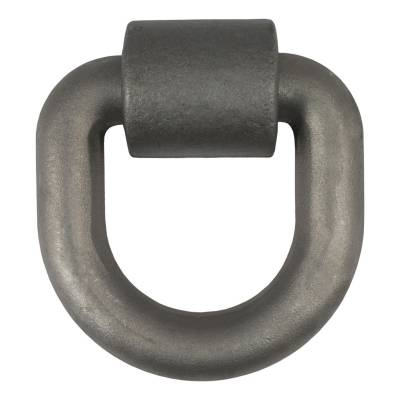 CURT - CURT Mfg 83770  Forged D-Ring/Brackets - 1 IN Forged D-Ring w/ Weld-On