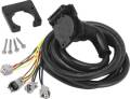 ELECTRICAL - Fifth Wheel/Gooseneck Adapters - Bargman - Bargman 90 Degree Fifth Wheel Adapter Harness, 7-Way Flat Pin Connector Assembly 9 ft., Toyota