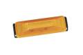 Bargman Side Marker Clearance Light LED #38 Amber with Black Base with Pigtail