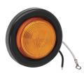 Bargman Clearance Light Sealed #30 Amber with Grommet and 6-1/2" Pigtail