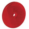 Bargman Round 2-3/16" Red Reflector w/Center Mounting Hole