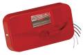 Bargman Taillight Surface Mount #92 Red with Backup with White Base