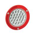 Bargman 4" Round LED Tail Lamp with Mounting Flange