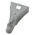 BULLDOG Coupler, A-Frame Wedge-Latch, 15,000 lbs., Square Jack Hole, Primed