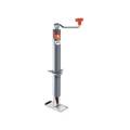 BULLDOG A-Frame Jack, Topwind, 2,000 lbs. Lift Cap., 7.5" Bracket to Ground Retracted, w/Welded Disc Foot