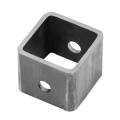 BULLDOG Jack Accessory, Swivel Trailer Mount, Square Tube Male Weld-On for 5/8" Pull Pin, for 150's, 170's & 190's