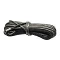 BULLDOG Electric Winch Accessory, Synthetic Rope, 8mm x 80'