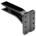 Draw-Tite Receiver Pintle Hook Mounting Plate, 2-1/2" Sq. Solid Shank, 8-1/2" Shank, 7-1/4" x 5" Plate Size, 18,000/2,000 lbs.