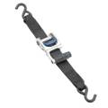 CARGO MANAGEMENT - Straps & Tie Downs - Fulton - Fulton Gunwale Max Grip Ratchet Tie Down, 2" x 13', 400 lbs. Load Capacity & 1,200 lbs. Break Strength, Stainless Steel (Single)