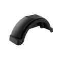 Fulton Plastic Fender, 14" Tire Size, Black With out Step