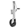 Fulton Jack, 1500 lbs., Swing-Away, Weld-On, Steel Construction, 10" Travel, 8" Poly Wheel (Mounting Bracket #P9012-00 Sold Separately)
