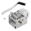 Fulton Winch, 2600 lbs., 2-Speed, Mounting Holes On Center, w/o Strap