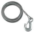 Fulton 3/16" x 25' Cable w/Hook