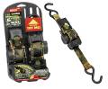 CARGO MANAGEMENT - Straps & Tie Downs - Highland - Highland Retractable Ratchet Tie Down - 1" x 6', 400 lbs., Camo (2 pack)