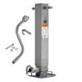 Pro Series Pro Series™ Weld-On Jack Square Tube, 12,000 lbs., Sidewind, 12-1/2" Travel, Adjustable Non-Spring Return Dropleg w/Additional Travel of 13-1/2", Includes Crank Handle