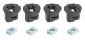 HITCH ACCESSORIES - Rails-Fifth Wheel & Gooseneck - Reese - Reese Elite™ Series Rail Kit Accessory, Plastic Bedliner Puck Adapter Kit (Includes: (4) Pucks & (4) Spacers)
