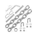 HITCH ACCESSORIES - Weight Distribution Hitch Accessories - Reese - Reese Replacement Part, HD Round Bar & HP Trunnion Bar WD Kit (Includes: (1) Reducer Bushing, (2) Chains, (4) Flat Washers 3/8", (4) Locknuts 3/8"-16 Grade 2, (1) Pull Pin, (2) Safety Pins, (1) Spring Clip, (2) Sq. Hd. Bolt & (2) U-bolts 3/8")