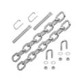 Reese Replacement Part, Trunnion and Round Bar Wt.-Dist. Chain Kit (Contains Chains and Fastening Hardware ((2) #3217, (2) #1436, (2) 1243, (4) #1160-006) to Fit (2) Spring Bars)