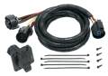 Tow Ready Fifth Wheel Adapter Harness, 7-Way Flat Pin U.S. Car Connector Assembly 7 ft., Dodge, Ford, GM, RAM & Toyota