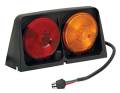 Wesbar Dual Ag Light w/Red/Blank Amber/Amber w/Brake Light Function, Includes Right Hand Molded Square 4 Plug