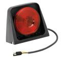 Wesbar Ag Light, Single w/Red/Black w/ Brake Light Function, Includes Molded Tri-Plug