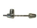 Trimax Locks SXTC123KA Stainless Steel Universal Coupler Lock -Fits 7/8 in. To 3-1/2 in. Span KEYED ALIKE
