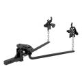 HITCHES - Weight Distribution Hitches - CURT - CURT Mfg 17000  Round Bar Weight Distribution Hitch - 600 LB Tongue Weight Round Spring Bars