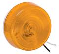 BARGMAN 34-073834 CLEARANCE/SIDE MARKER LIGHT - AMBER - 2-3/4" ROUND - DOUBLE WIRE