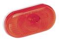 BARGMAN 34-40-001 CLEARANCE/SIDE MARKER LIGHT - RED OBLONG 4X2 - #400 SERIES