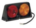 Wesbar 8260100 Dual Agricultural Light with Red/Blank Amber/Amber - Includes Right Hand Pigtail