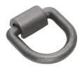 Tow Ready 63026 Forged D-Ring w/Weld On Mounting Bracket, 3/4" Dia. x 3/8" Thick c1045 Material, 26,500 lbs.