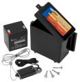 Tow Ready 20048 Breakaway Kit for 1 to 2 Axle Trailers w/Electric Brakes, Includes Battery Box, 5 Amp Battery w/LED Test Meter, Battery Charger and Breakaway Switch