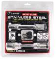 TRIMAX LOCKS - Keyed-Alike Receiver & Coupler Lock Sets - Trimax Locks - Trimax Locks SXTM33 Stainless Steel T3 - 5/5 in. Receiver & TC3 - 3-1/2 in. Span Coupler Lock