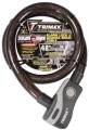 TRIMAX LOCKS - Alarmed Trimaflex Cable & Super Chain Locks - Trimax Locks - Trimax Locks TAL2548 4' X 25mm Alarm Lock & Quadra-Braid Cable