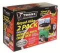 Trimax Locks TCL265 Deluxe Wheel Chock Lock Keyed-Alike - Two Pack-Small
