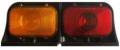 Custer AG-INC-L3 Ag Light Red/Amber - Left Side - 3 wire - Incandescent