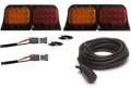 Custer AG-KIT-LED 35 ft. Ag Light Kit with 7-Way Round Plug and Brake Wire - LED