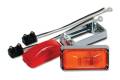 Custer G26R 2.5 in. x 1.25 in. Red Clearance/Marker Light