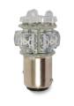 CUSTER LIGHTING PRODUCTS - Auxiliary & Misc. LED Lights - Custer Products - Custer LED1157R8 LED Replacement Bulb for 1157 - 8 LEDs - Red