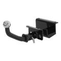 CURT Mfg 117111 Class 1 Hitch Trailer Hitch - Hitch includes 1-7/8 IN Euromount